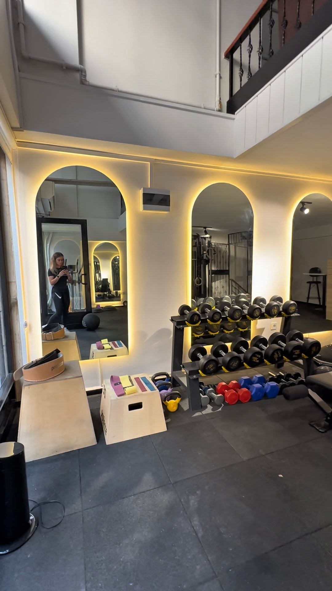 TechnoFit'te antrenman